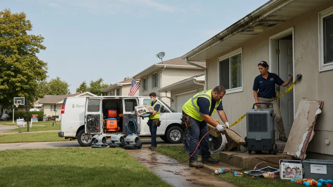 Water Damage Restoration in Vaughn, MT near me